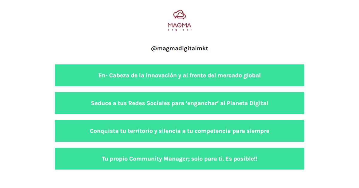 Panel de Linktree que te permite agrupar todas tus URL´s en una sola.