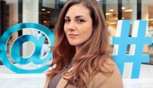 especialista en marketing digital. Primer plano
